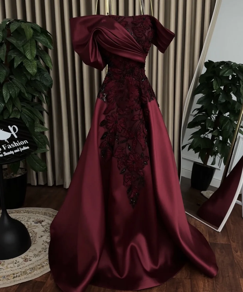 Customized Intricate Charmeuse Pleat Sequined A-line Off-the-shoulder Long Bespoke Occasion Evening Dresses Chinese Style
Customized Intricate Charmeuse Pleat Sequined A-line Off-the-shoulder Long Bespoke Occasion Evening Dresses Chinese Style