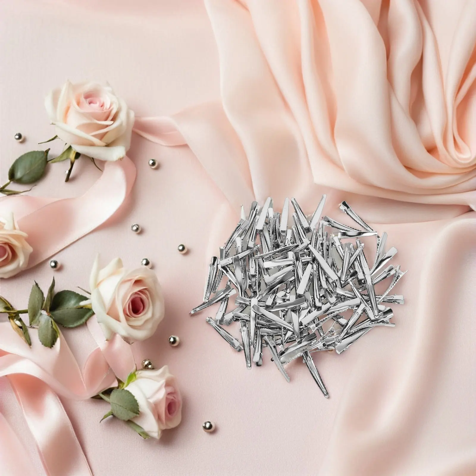 100Pcs Duckbill Hair Clips Silver Professional Non-Slip Haircut Sectioning Clamps for Women Hair Accessories Hairdresser Clips
100Pcs Duckbill Hair Clips Silver Professional Non-Slip Haircut Sectioning Clamps for Women Hair Accessories Hairdresser Clips