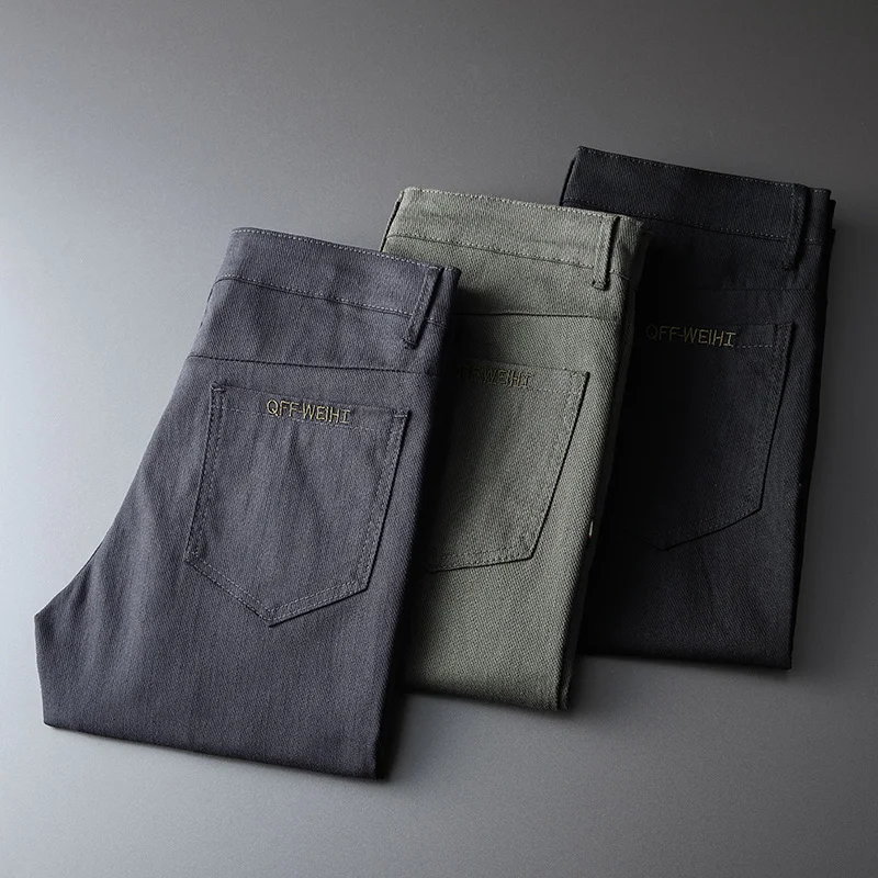 High Quality Casual Men Soft Slim Fit Business Pants 2024 Spring Autumn New Male Elastic Waist Small Straight Versatile Trousers
High Quality Casual Men Soft Slim Fit Business Pants 2024 Spring Autumn New Male Elastic Waist Small Straight Versatile Trousers