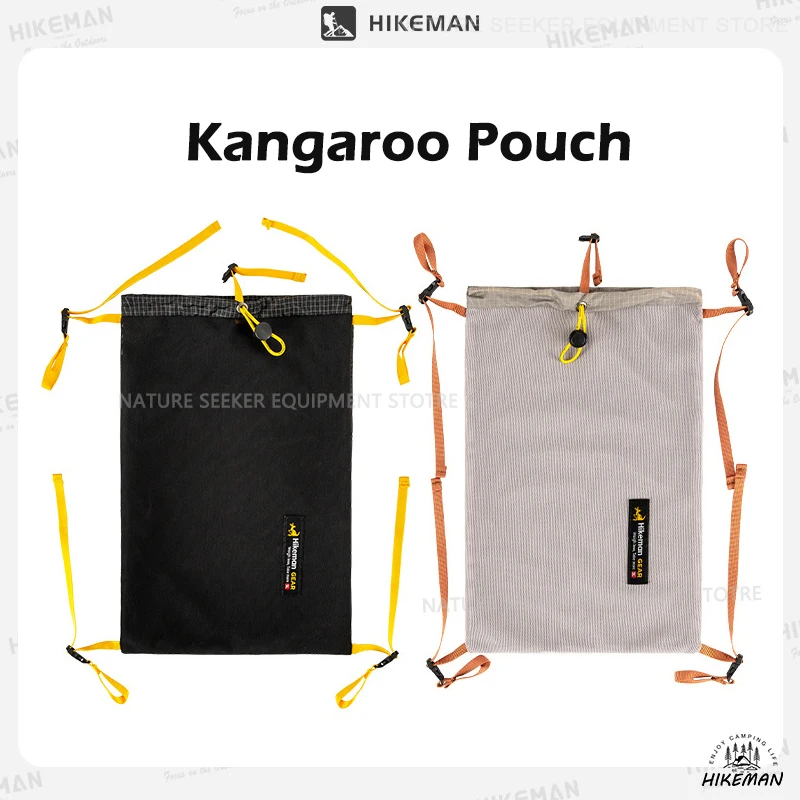 HIKEMAN Molle Kangaroo Pouch Ultralight 65g • 6L Expandable Tactical Pack for Outdoor Hiking Trekking Backpacks Shove-it Pocket
HIKEMAN Molle Kangaroo Pouch Ultralight 65g • 6L Expandable Tactical Pack for Outdoor Hiking Trekking Backpacks Shove-it Pocket