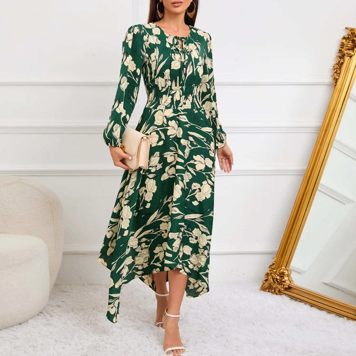 A1419 Fashionable And Simple Slim Fit Irregular Long Dress 2026 Muslim Long Dress Robe Abaya Ramadan Dubai Luxury Islam Elegant
A1419 Fashionable And Simple Slim Fit Irregular Long Dress 2026 Muslim Long Dress Robe Abaya Ramadan Dubai Luxury Islam Elegant