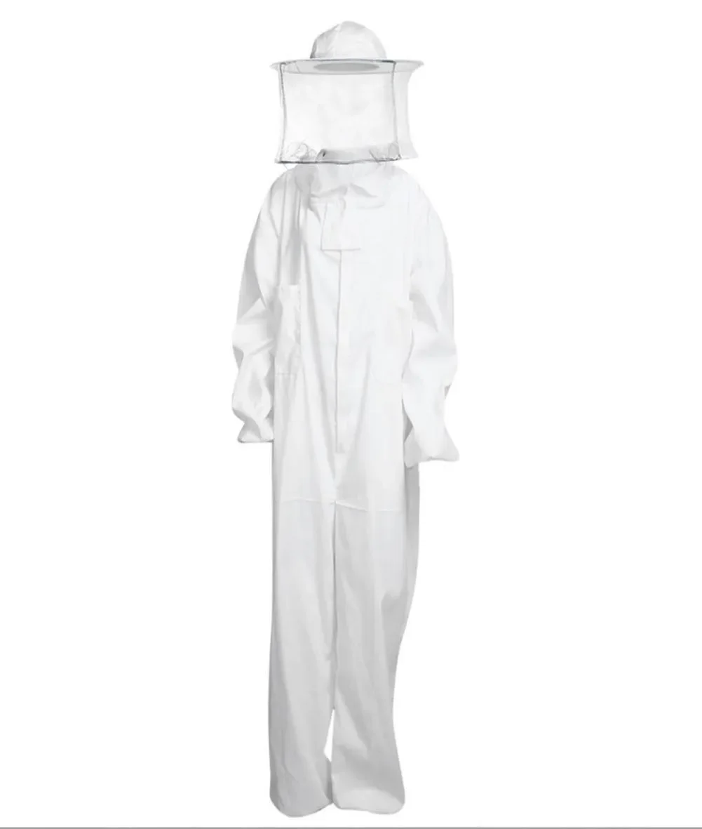Garden Supplies White Beekeeper Suit Professional Beekeeping Supplies Comfortable Cotton Beekeeper Suit Maximum Sting
Garden Supplies White Beekeeper Suit Professional Beekeeping Supplies Comfortable Cotton Beekeeper Suit Maximum Sting