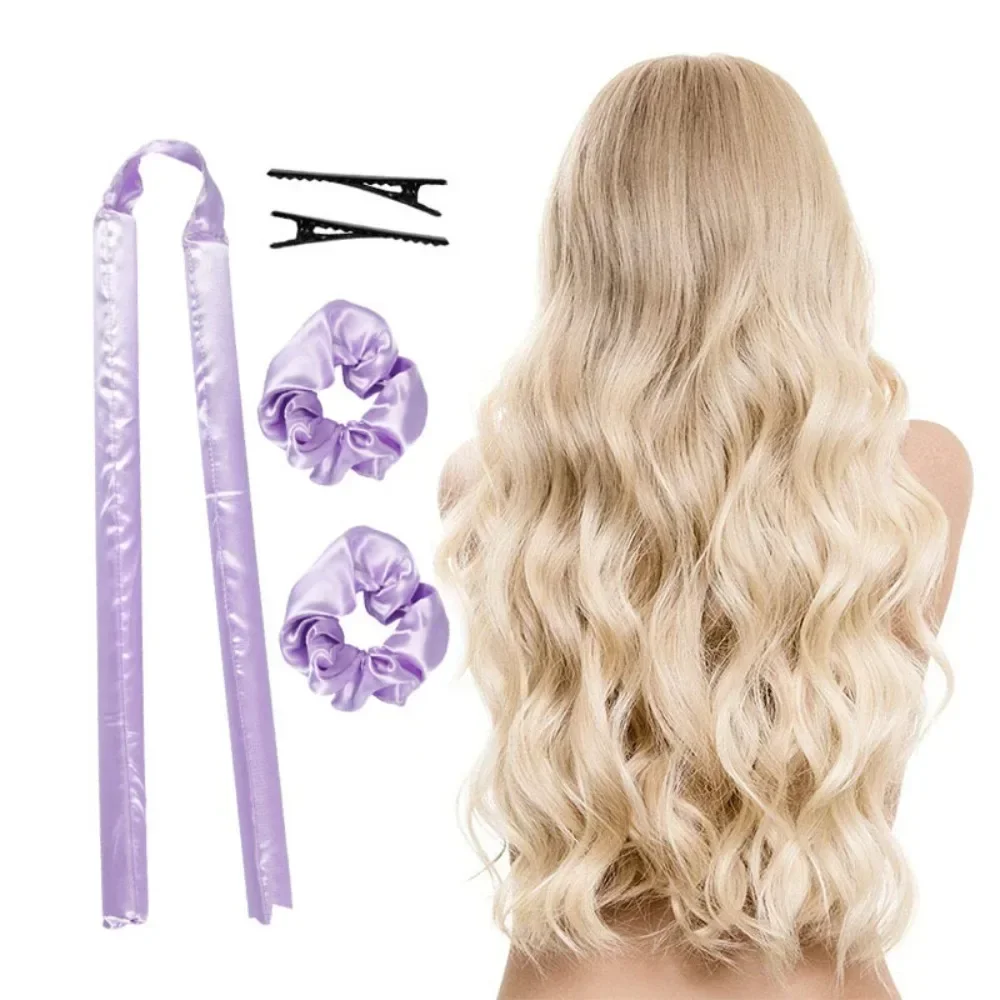 Satin Wrapped Heatless Curling Rods No Heat Hair Curlers Make Hair Soft Shiny Hair Curler Hairdressing Tools Accessories
Satin Wrapped Heatless Curling Rods No Heat Hair Curlers Make Hair Soft Shiny Hair Curler Hairdressing Tools Accessories