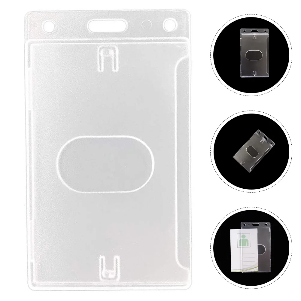 5pcs Plastic ID Badge Holder with Side Insert Transparent Design Clear Hard Plastic ID Card Badge Holder for Easy Identification
5pcs Plastic ID Badge Holder with Side Insert Transparent Design Clear Hard Plastic ID Card Badge Holder for Easy Identification