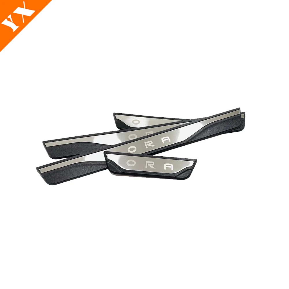 For Great Wall ORA GT Accessories Stainless Black Garnish 2021-2024 Car Door Sill Scuff Plate Welcome Pedal Protection Trim
For Great Wall ORA GT Accessories Stainless Black Garnish 2021-2024 Car Door Sill Scuff Plate Welcome Pedal Protection Trim