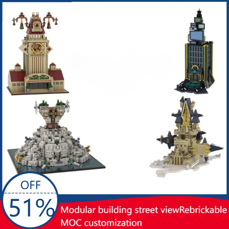 13677PCS Fantasy Castle City Architecture Building Blocks Bundle MOC Custom Puzzle Assembly Educational Creative Model Toy Gift
13677PCS Fantasy Castle City Architecture Building Blocks Bundle MOC Custom Puzzle Assembly Educational Creative Model Toy Gift