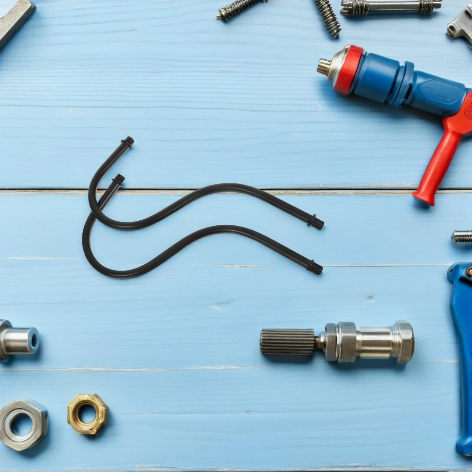 Комплект из 2 изогнутых резьбовых штанг для ламп, черные, для ремонта настольных и напольных светильников, комплектующие для осветительных приборов
Комплект из 2 изогнутых резьбовых штанг для ламп, черные, для ремонта настольных и напольных светильников, комплектующие для осветительных приборов