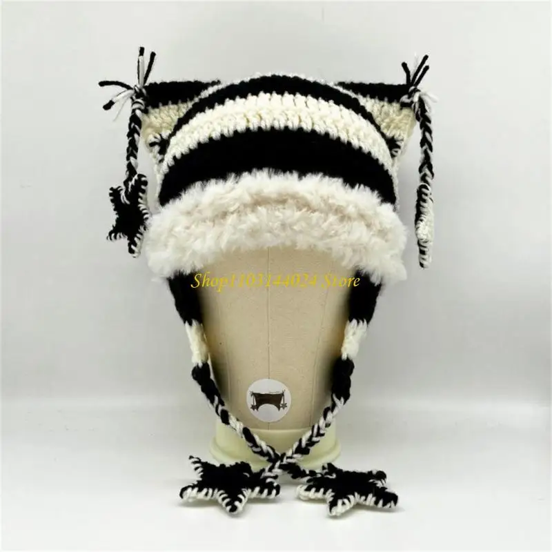 N5KE Girl Cartoon Ear Knit Beanie Hat Y2K-style Party Photo Props Hot Girl
N5KE Girl Cartoon Ear Knit Beanie Hat Y2K-style Party Photo Props Hot Girl