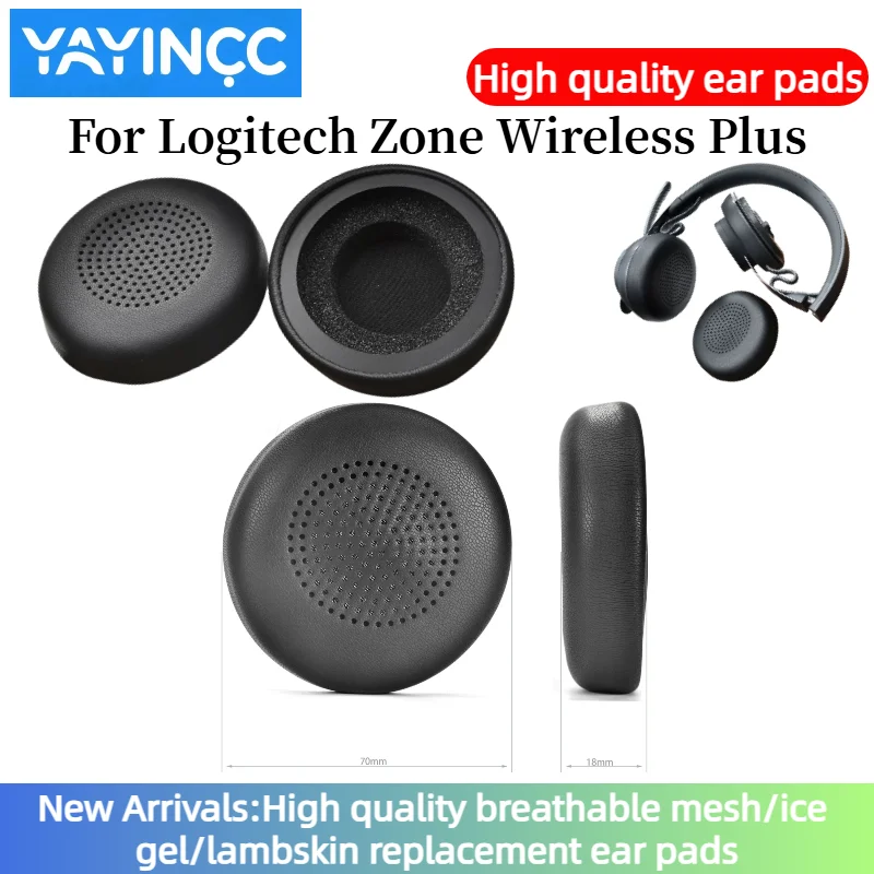 YAYINCC 1 Pair Replacement memory foam Ear Pads Pillow Cushion Cover For Logitech Zone Wireless Plus Headset
YAYINCC 1 Pair Replacement memory foam Ear Pads Pillow Cushion Cover For Logitech Zone Wireless Plus Headset
