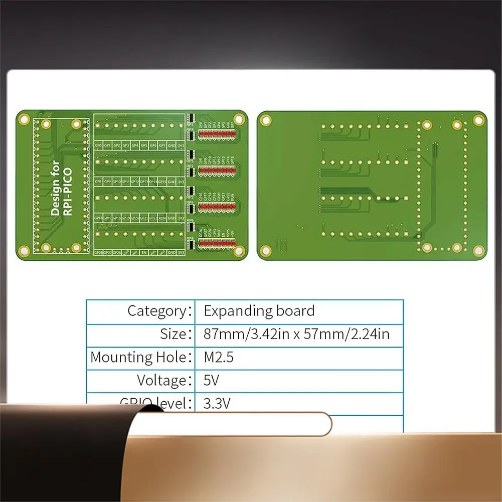 Screw Terminal Expansion Board,Screw Terminal Block Breakout Module Board With LED For Raspberry Pi Pico-N35R
Screw Terminal Expansion Board,Screw Terminal Block Breakout Module Board With LED For Raspberry Pi Pico-N35R
