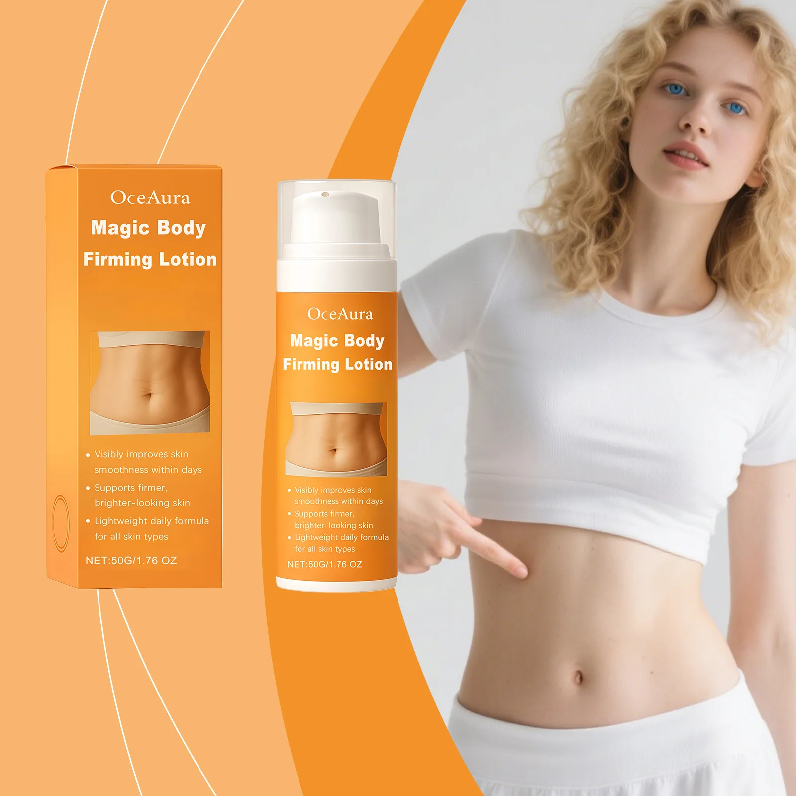 OCEAURA Skin Moisturize Body Lotion Hydration Improve Roughness Repair Dry Cracks Winter Care Exfoliate Nourish Skin Body Lotion
OCEAURA Skin Moisturize Body Lotion Hydration Improve Roughness Repair Dry Cracks Winter Care Exfoliate Nourish Skin Body Lotion