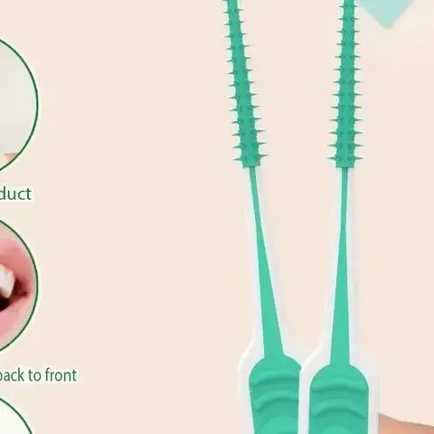 100Pcs Dental Toothpicks Brush Disposable Interdental Silicone Brushes Between Teeth With Thread Oral Cleaning Tools
100Pcs Dental Toothpicks Brush Disposable Interdental Silicone Brushes Between Teeth With Thread Oral Cleaning Tools