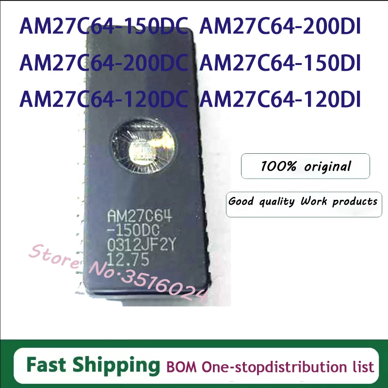50pcs/lot AM27C64 AM27C64-200DC AM27C64-200DI AM27C64-150DC AM27C64-150DI AM27C64-120DC AM27C64-120DI 27C64 DIP-
50pcs/lot AM27C64 AM27C64-200DC AM27C64-200DI AM27C64-150DC AM27C64-150DI AM27C64-120DC AM27C64-120DI 27C64 DIP-