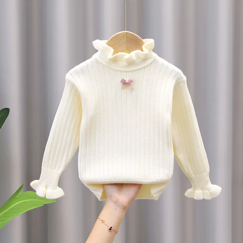 Girls Woolen Jersey Sweaters Spring Autumn 2025 Children Knitted Clothes Tops For Baby Girl Outerwear Kids Pullover Sweater 7 8Y
Girls Woolen Jersey Sweaters Spring Autumn 2025 Children Knitted Clothes Tops For Baby Girl Outerwear Kids Pullover Sweater 7 8Y