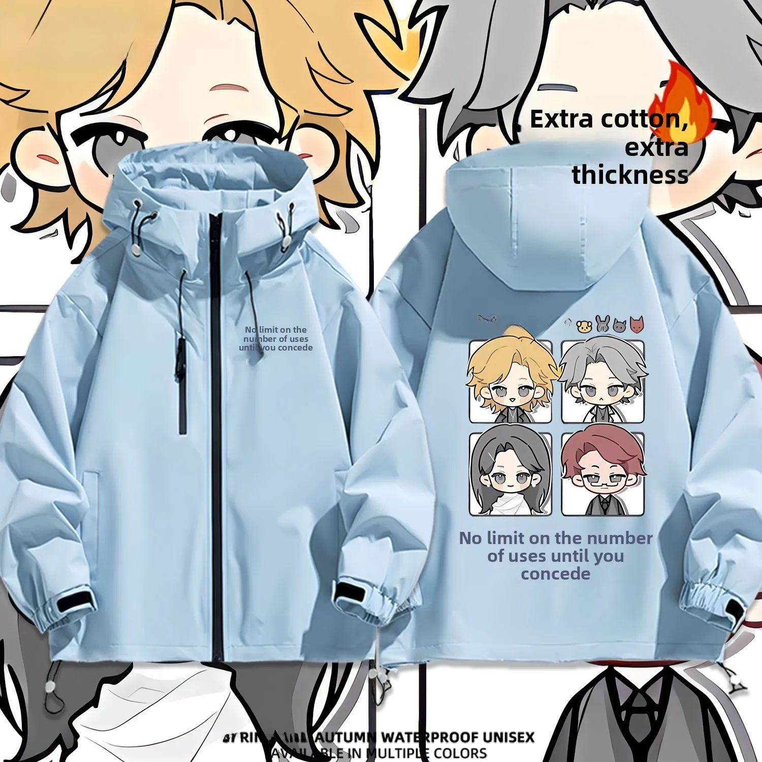 Thiened Cotton Turtle Soup Hooded Jaet Outdoor Casual Sle Waterproof Polyester Fiber Youthful ular Spring Autumn Win...
Thiened Cotton Turtle Soup Hooded Jaet Outdoor Casual Sle Waterproof Polyester Fiber Youthful ular Spring Autumn Win...