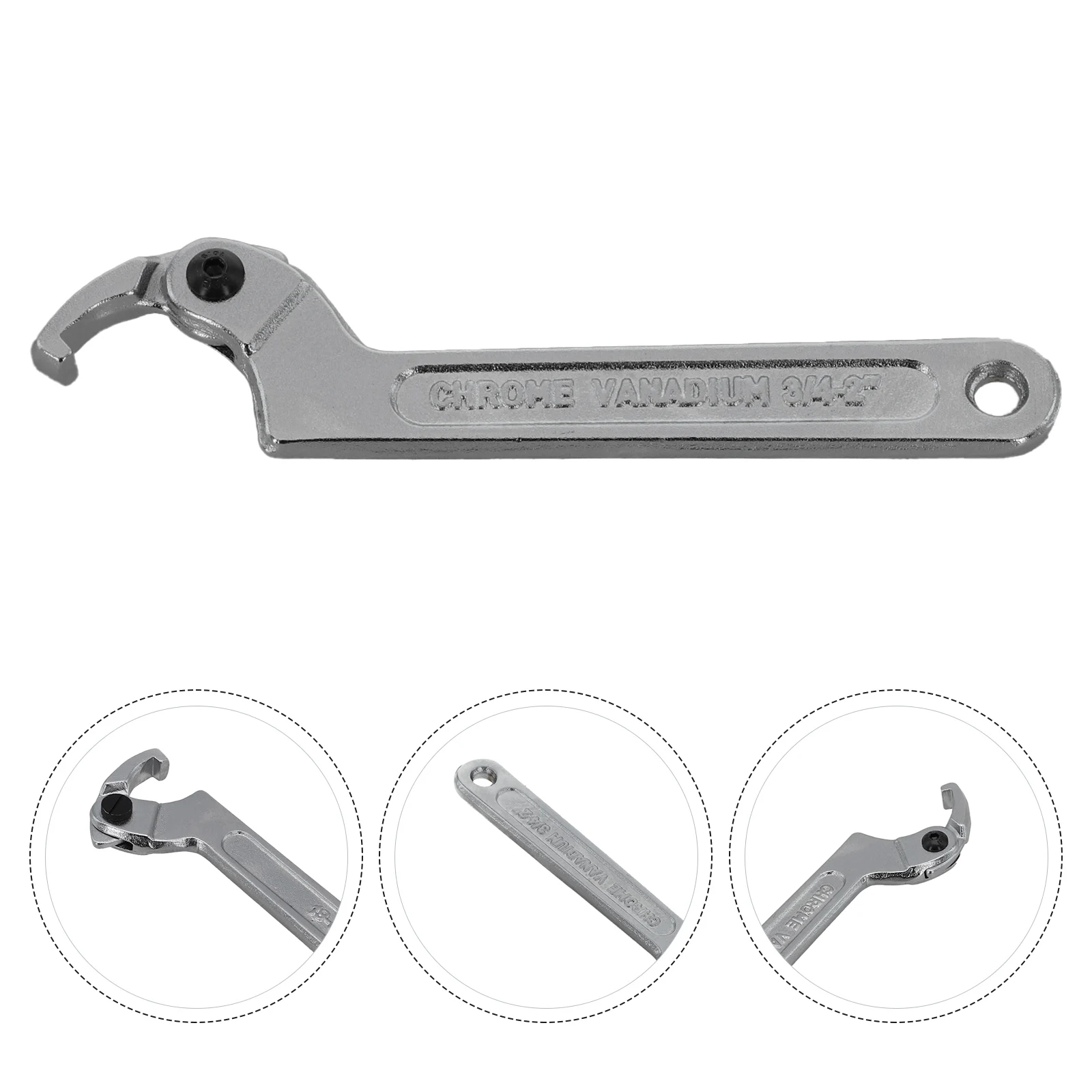 Spanner Wrench Set Nuts Study Adjustable Hook Automobile Compact Exquisite Repair Tool Screw Driver High Quality
Spanner Wrench Set Nuts Study Adjustable Hook Automobile Compact Exquisite Repair Tool Screw Driver High Quality