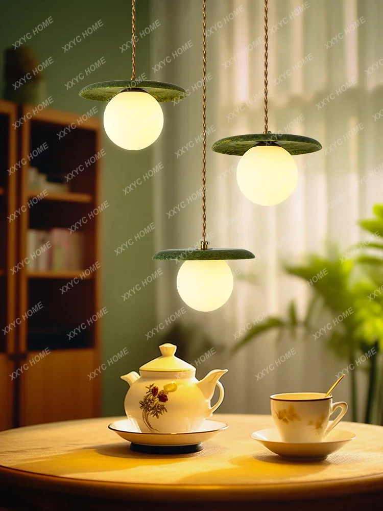 Natural Jade Three-Head Restaurant Chandelier Mid-Ancient Industrial Style Restaurant Coffee Shop Lamps
Natural Jade Three-Head Restaurant Chandelier Mid-Ancient Industrial Style Restaurant Coffee Shop Lamps