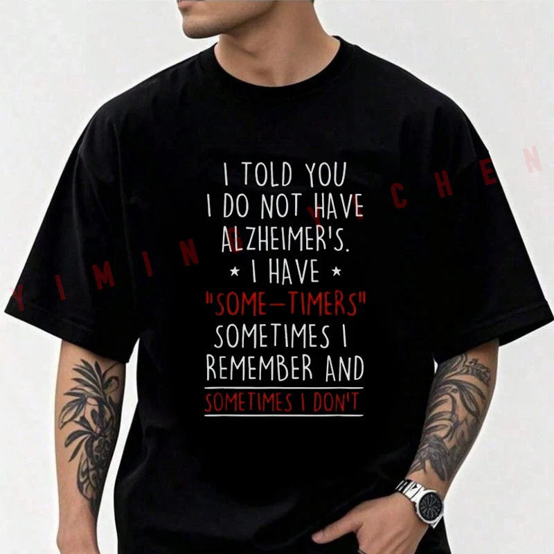 Humorous Alzheimer's-Themed Motorcycle T-Shirt Men Cotton O-neck Short Sleeve TShirt Fashion Tops Tee
Humorous Alzheimer's-Themed Motorcycle T-Shirt Men Cotton O-neck Short Sleeve TShirt Fashion Tops Tee