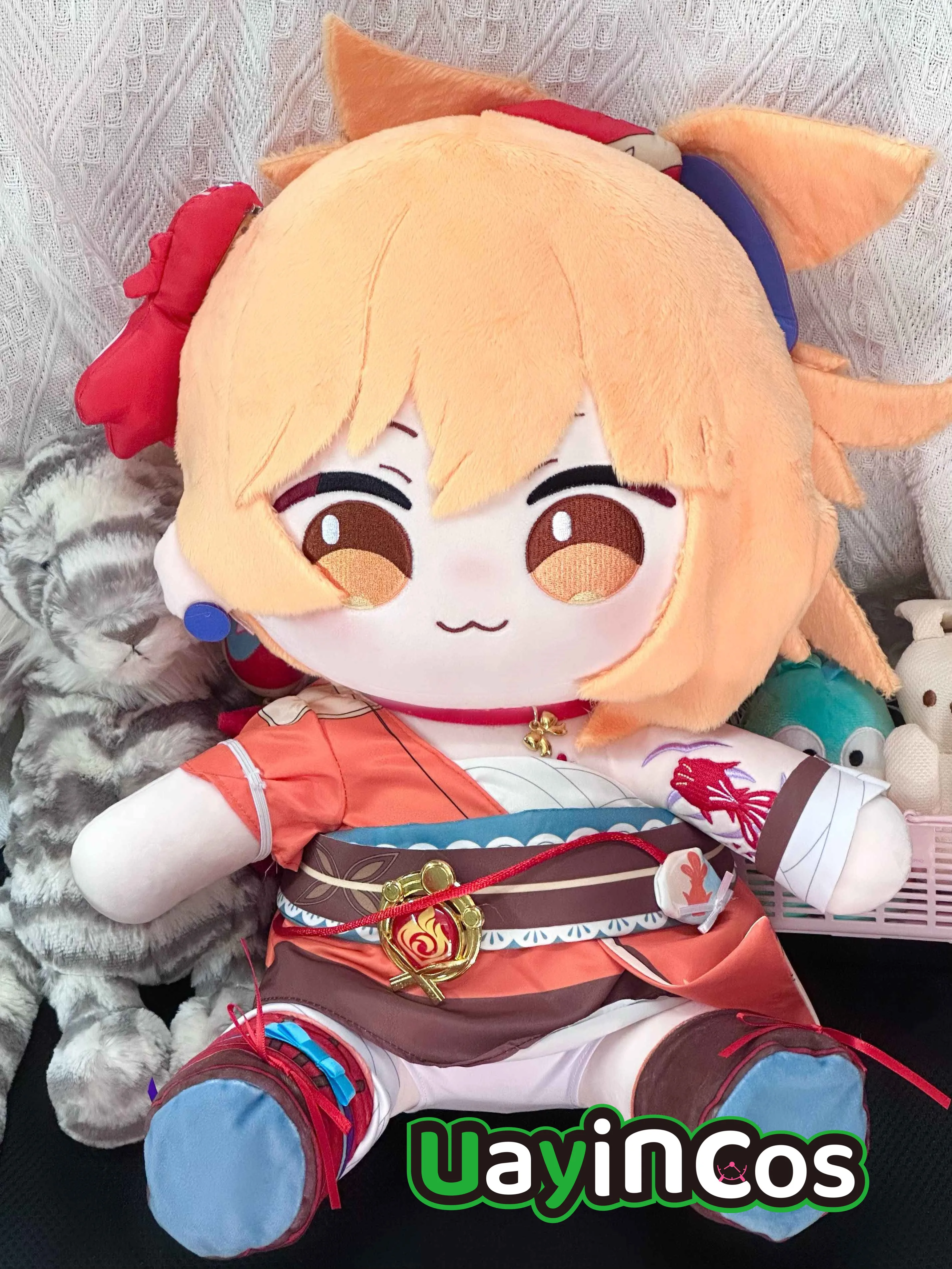 В наличии 40 см Genshin Impact Naganohara Yoimiya, мягкие плюшевые игрушки, плюшевая кукла, мягкая подушка, милая фигурка аниме, игровая игрушка Ki
В наличии 40 см Genshin Impact Naganohara Yoimiya, мягкие плюшевые игрушки, плюшевая кукла, мягкая подушка, милая фигурка аниме, игровая игрушка Ki