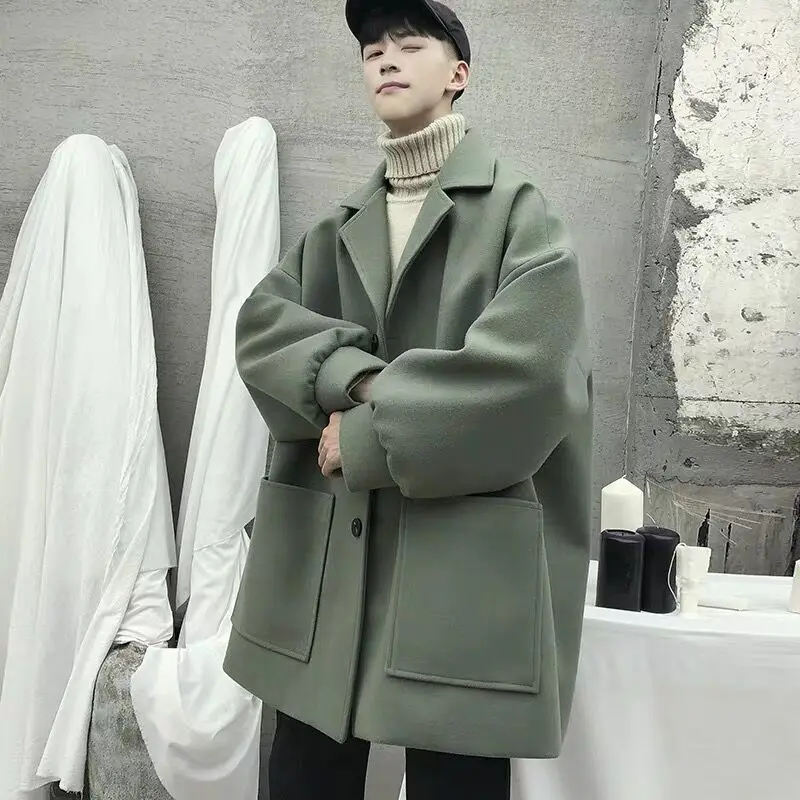 Men's Long Jacket In-Style Loose Fit Autumn Winter Fashionable Cotton Coat Sport Scene Cleanfit Style Thickened Color
Men's Long Jacket In-Style Loose Fit Autumn Winter Fashionable Cotton Coat Sport Scene Cleanfit Style Thickened Color