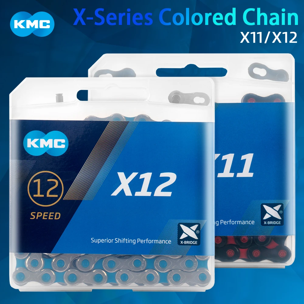 KMC X11PL Bike Chain 11/12 Speed Colorful Bike Chain Variable Speed for Road Mountain Folding Bicycle Bike Accessories
KMC X11PL Bike Chain 11/12 Speed Colorful Bike Chain Variable Speed for Road Mountain Folding Bicycle Bike Accessories