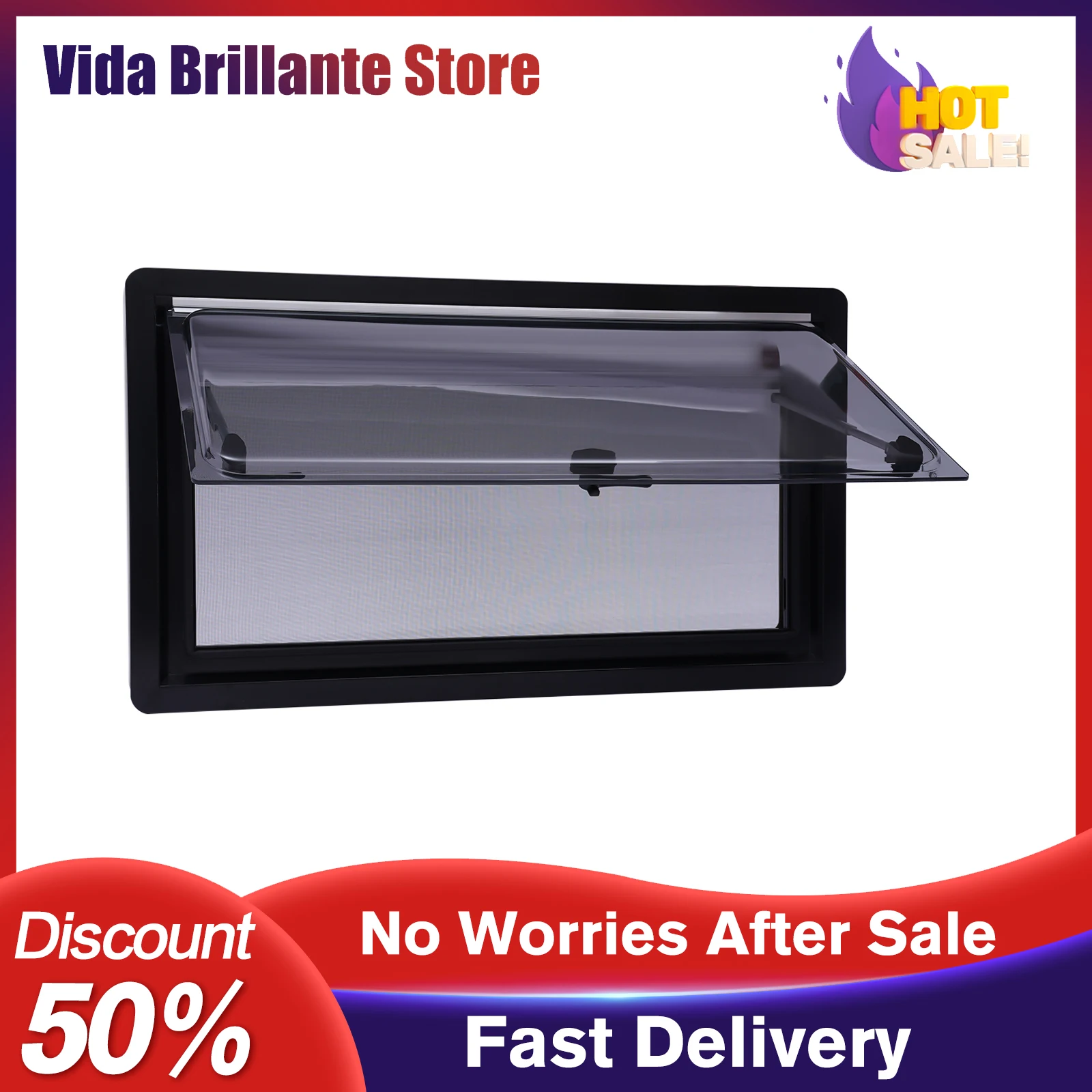 RV Window Ventilation Caravan Window for Motorhome Camper Trailer Extrapolated Emergency Exit Ventilation for 25-35mm Thickness
RV Window Ventilation Caravan Window for Motorhome Camper Trailer Extrapolated Emergency Exit Ventilation for 25-35mm Thickness