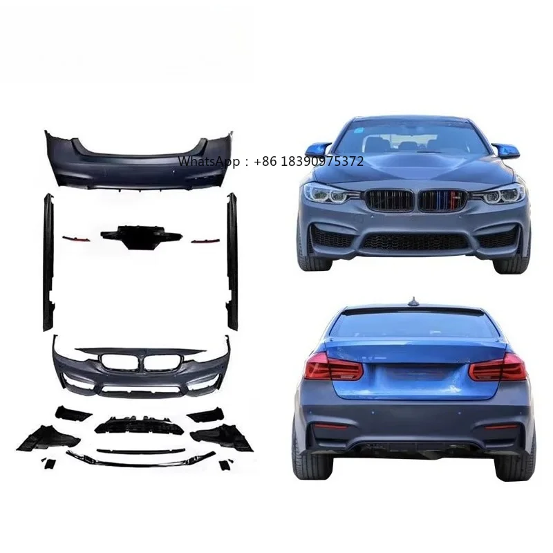 High Quality Car Bumper for 2013-2019 3-series F30 Upgrade M3 Body Kit Front Bumper Side Skirt Rear Bumper
High Quality Car Bumper for 2013-2019 3-series F30 Upgrade M3 Body Kit Front Bumper Side Skirt Rear Bumper
