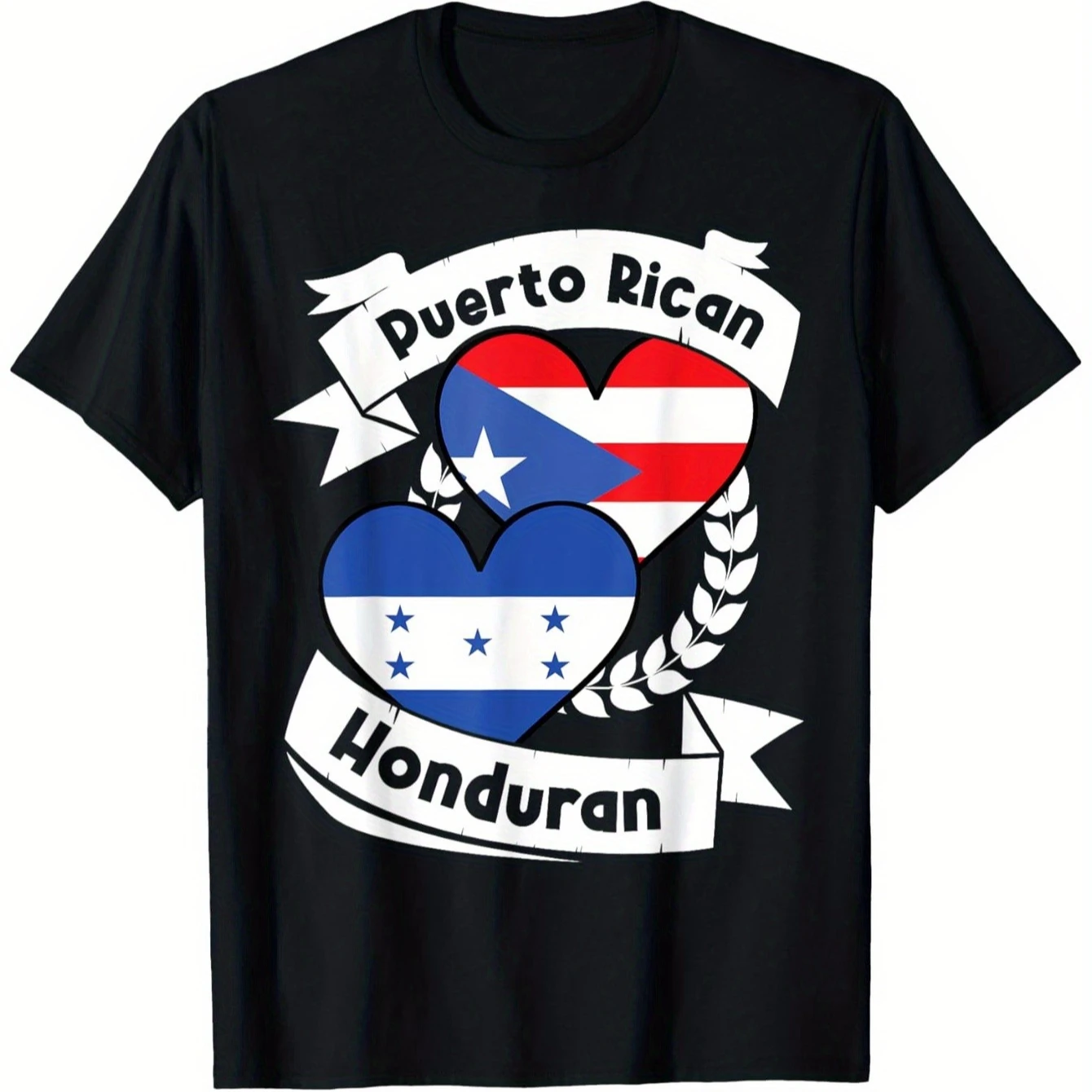 Puerto Rican Honduran Heart Flag Graphic T-Shirt 100% Cotton O-Neck Short Sleeve Summer Casual Mens T-shirt Streetwear
Puerto Rican Honduran Heart Flag Graphic T-Shirt 100% Cotton O-Neck Short Sleeve Summer Casual Mens T-shirt Streetwear
