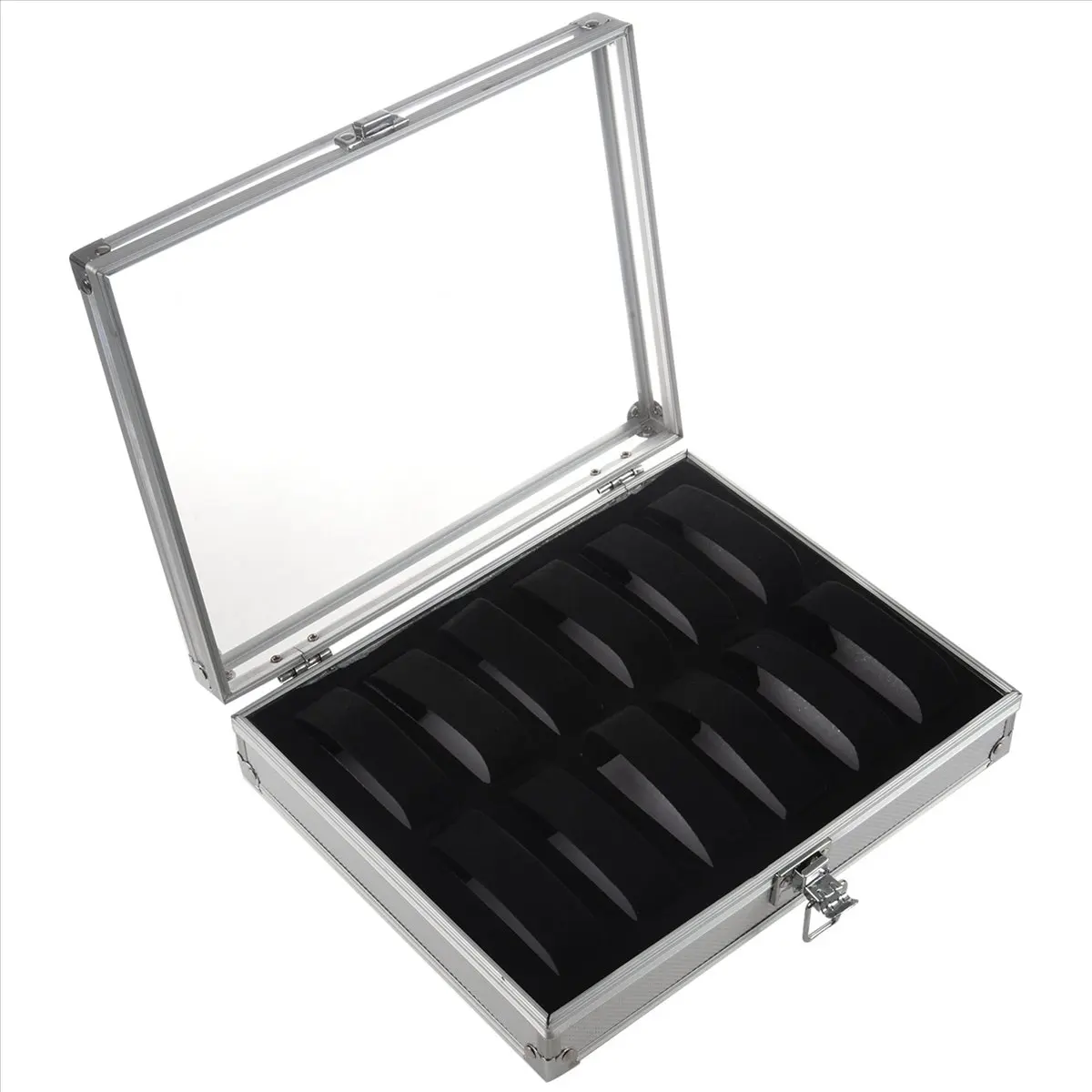 clinch 3X Useful Watches Box 12 Grid Slots Jewelry Watches Display Storage Box Square Case Suede Inside Rectangle Watch Holder
clinch 3X Useful Watches Box 12 Grid Slots Jewelry Watches Display Storage Box Square Case Suede Inside Rectangle Watch Holder