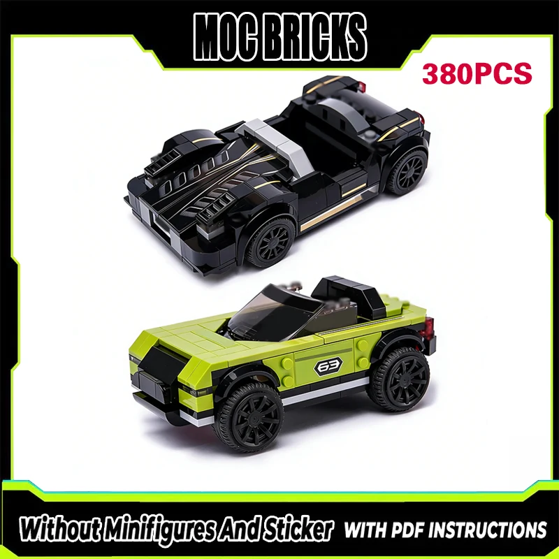 Модель гоночного автомобиля MOC, конструктор из строительных блоков, модульные спортивные автомобили-кабриолеты, технологичные подарки, набор для сборки, детские игрушки для праздников
Модель гоночного автомобиля MOC, конструктор из строительных блоков, модульные спортивные автомобили-кабриолеты, технологичные подарки, набор для сборки, детские игрушки для праздников