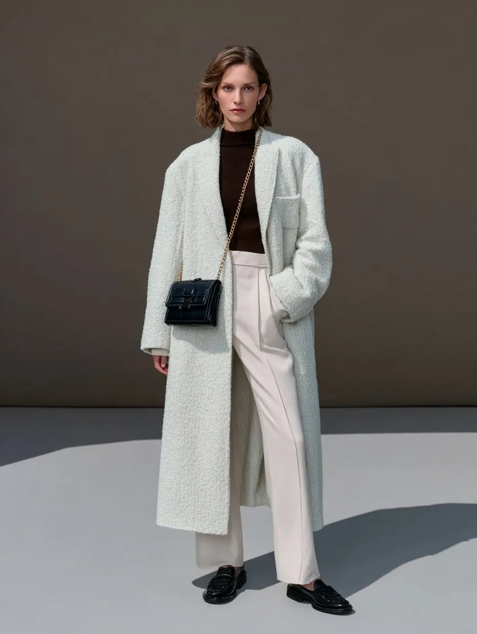 Select Women's Long Sleeve Open Front Plain Coat Loose Fit All Seasons Fashion below Knee
Select Women's Long Sleeve Open Front Plain Coat Loose Fit All Seasons Fashion below Knee