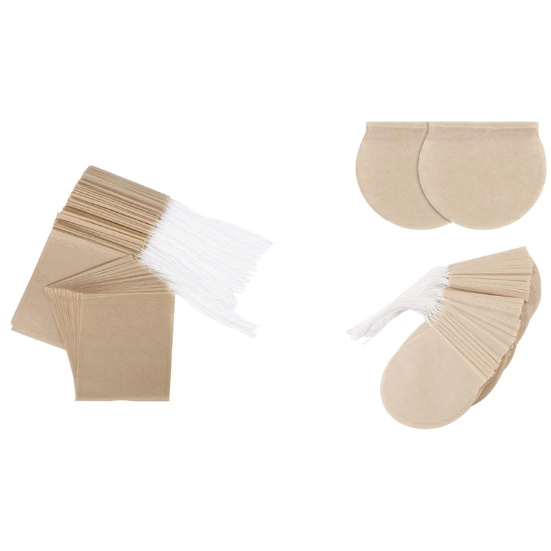 300PCS Tea Filter Bags, Disposable Paper Tea Bag With 300Pcs Tea Infuser Drawstring Teabags Natural Material Tea Bags
300PCS Tea Filter Bags, Disposable Paper Tea Bag With 300Pcs Tea Infuser Drawstring Teabags Natural Material Tea Bags