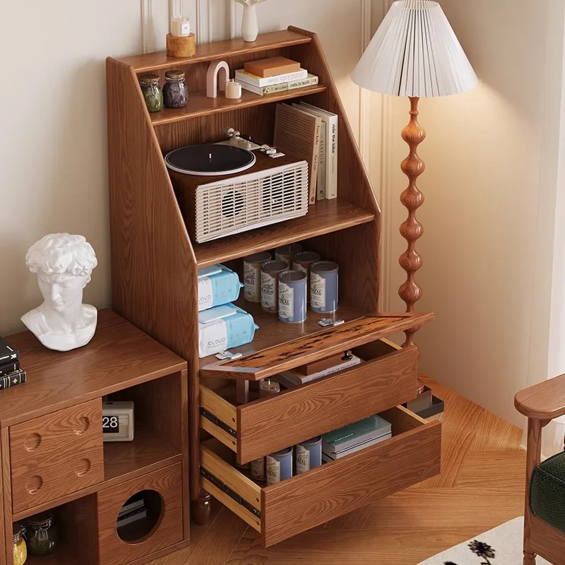 Vintage Wooden Storage Cabinet With Decorative Drawers - Living Room Organizer Mid-Century Modern Design For Home And Office
Vintage Wooden Storage Cabinet With Decorative Drawers - Living Room Organizer Mid-Century Modern Design For Home And Office