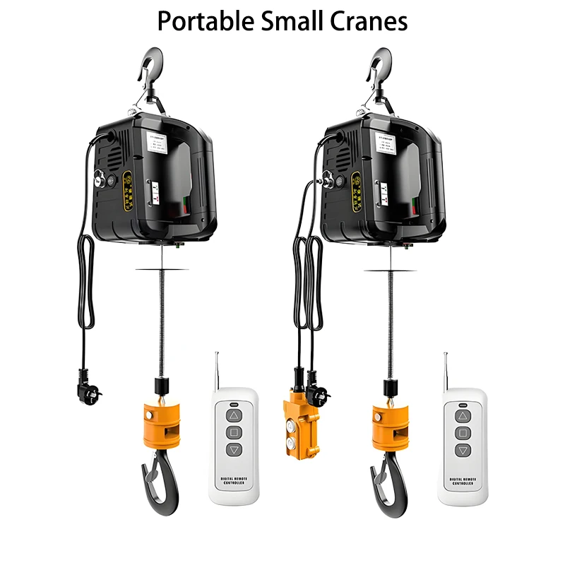 Portable 500kg capacity portable electric crane, suitable for automobile lifting, home improvement, cargo loading and unloading,
Portable 500kg capacity portable electric crane, suitable for automobile lifting, home improvement, cargo loading and unloading,