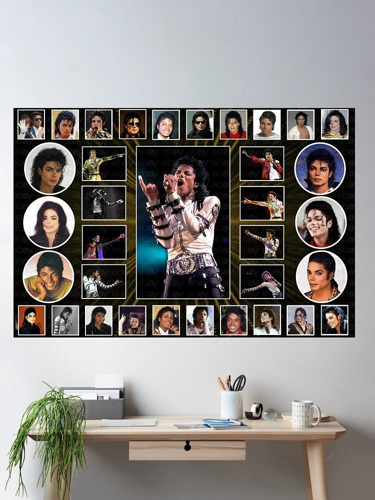 Michael Jackson, Art Print Silk Poster Home Wall Decor
Michael Jackson, Art Print Silk Poster Home Wall Decor