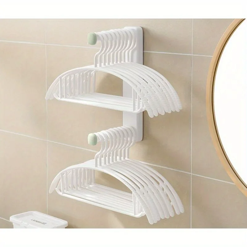 Clothes Rack Organizer Without Punching Home Wall-mounted Retractable Size Coat Rack Large Capacity Storage Racks
Clothes Rack Organizer Without Punching Home Wall-mounted Retractable Size Coat Rack Large Capacity Storage Racks