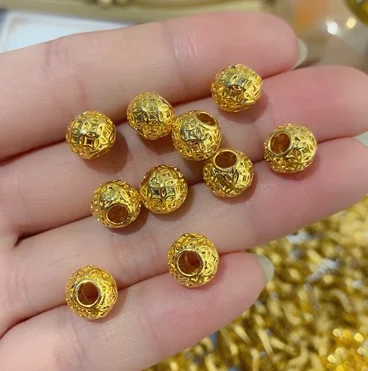 3d hard gold beads 24k pure gold charms real gold 999 beads fine gold jewelry round beads
3d hard gold beads 24k pure gold charms real gold 999 beads fine gold jewelry round beads