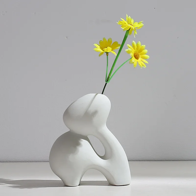 Ceramic Vase Flower Arrangement Dried Flowers Nordic Style Ins Simple Creative Hydroponic Flower Set Living Room Home Decoration
Ceramic Vase Flower Arrangement Dried Flowers Nordic Style Ins Simple Creative Hydroponic Flower Set Living Room Home Decoration