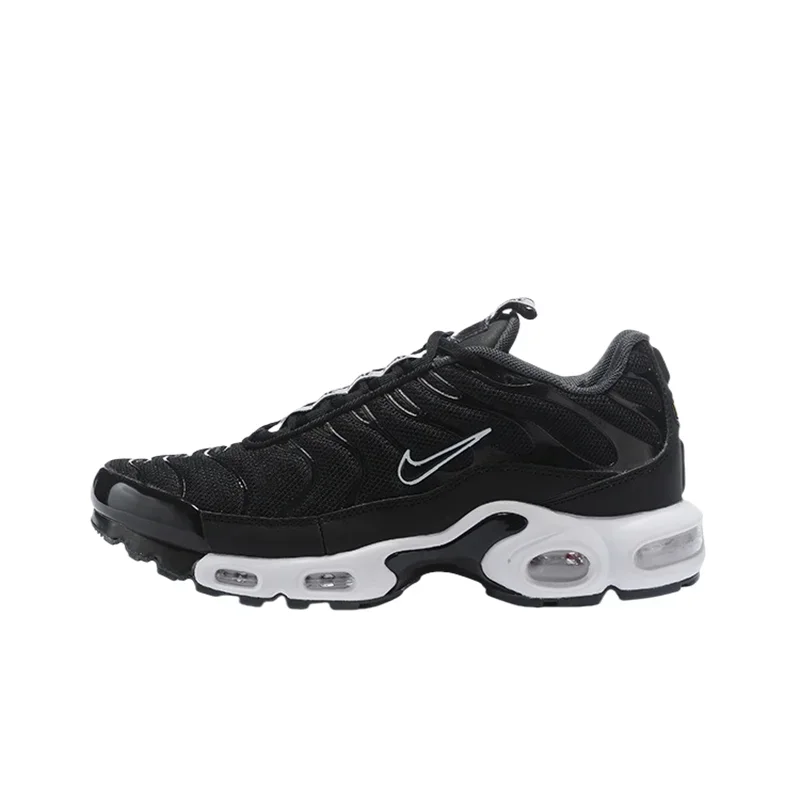 Nike Air Max Plus Men Fabric Synthetic Leather Shock-absorbing Anti Slip Wear-resistant Running Shoes Black and White
Nike Air Max Plus Men Fabric Synthetic Leather Shock-absorbing Anti Slip Wear-resistant Running Shoes Black and White