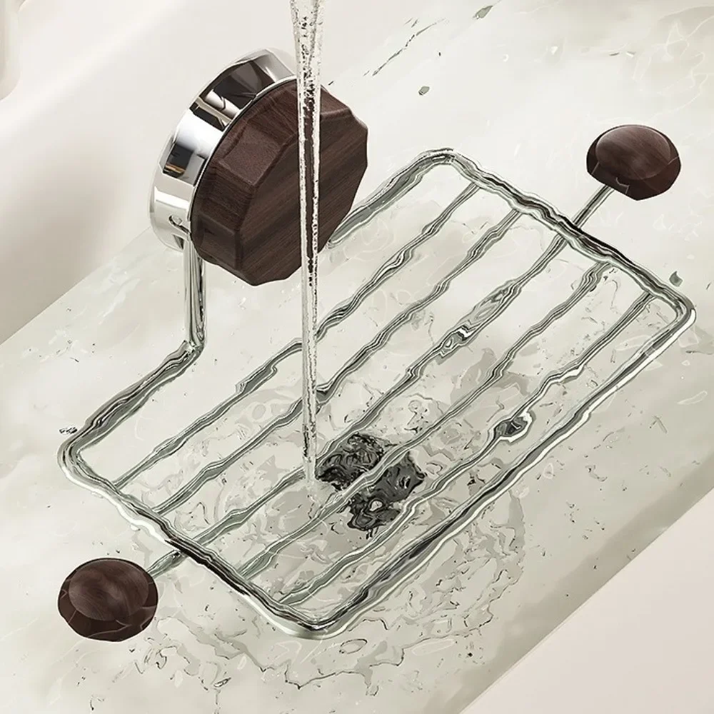 No-Drilling Wall Mounted Retro Suction Cup Soap Box Self-Draining Vacuum Soap Tray Bathroom Shower Multifunctional Soap Holder
No-Drilling Wall Mounted Retro Suction Cup Soap Box Self-Draining Vacuum Soap Tray Bathroom Shower Multifunctional Soap Holder