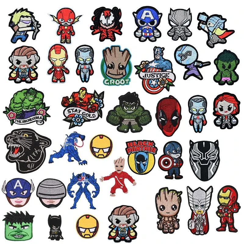 Marvel Groot Hulk Fusible Patch on Clothes Stickers Embroidery Patches for Shirt Coat Anime Cartoon DIY Sewing Pants Bag Decor
Marvel Groot Hulk Fusible Patch on Clothes Stickers Embroidery Patches for Shirt Coat Anime Cartoon DIY Sewing Pants Bag Decor