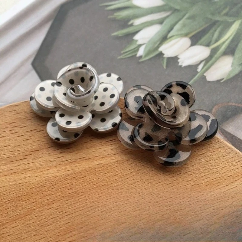 Elegant Polka Dot 3D Flower Petal Acrylic Accessories DIY Handmade Earring Jewelry Making Supplies Wholesale
Elegant Polka Dot 3D Flower Petal Acrylic Accessories DIY Handmade Earring Jewelry Making Supplies Wholesale