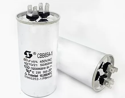 CBB65 Air Conditioner Compressor Start Capacitor 5/10/20/25/30/35/40/45/50/55/60/65/70/75/80/90/100UF 450V
CBB65 Air Conditioner Compressor Start Capacitor 5/10/20/25/30/35/40/45/50/55/60/65/70/75/80/90/100UF 450V