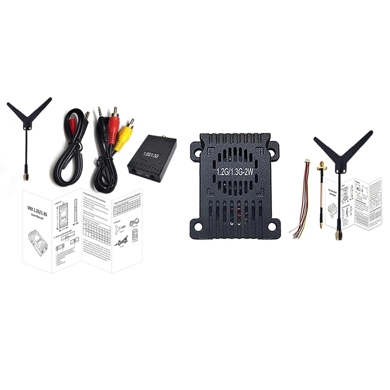 1.2/1.3G FPV VRX 1.2G/1.3G 2W VTX FPV Video Receiver And Transmitter For FPV RC Racing Drone DIY Part A
1.2/1.3G FPV VRX 1.2G/1.3G 2W VTX FPV Video Receiver And Transmitter For FPV RC Racing Drone DIY Part A