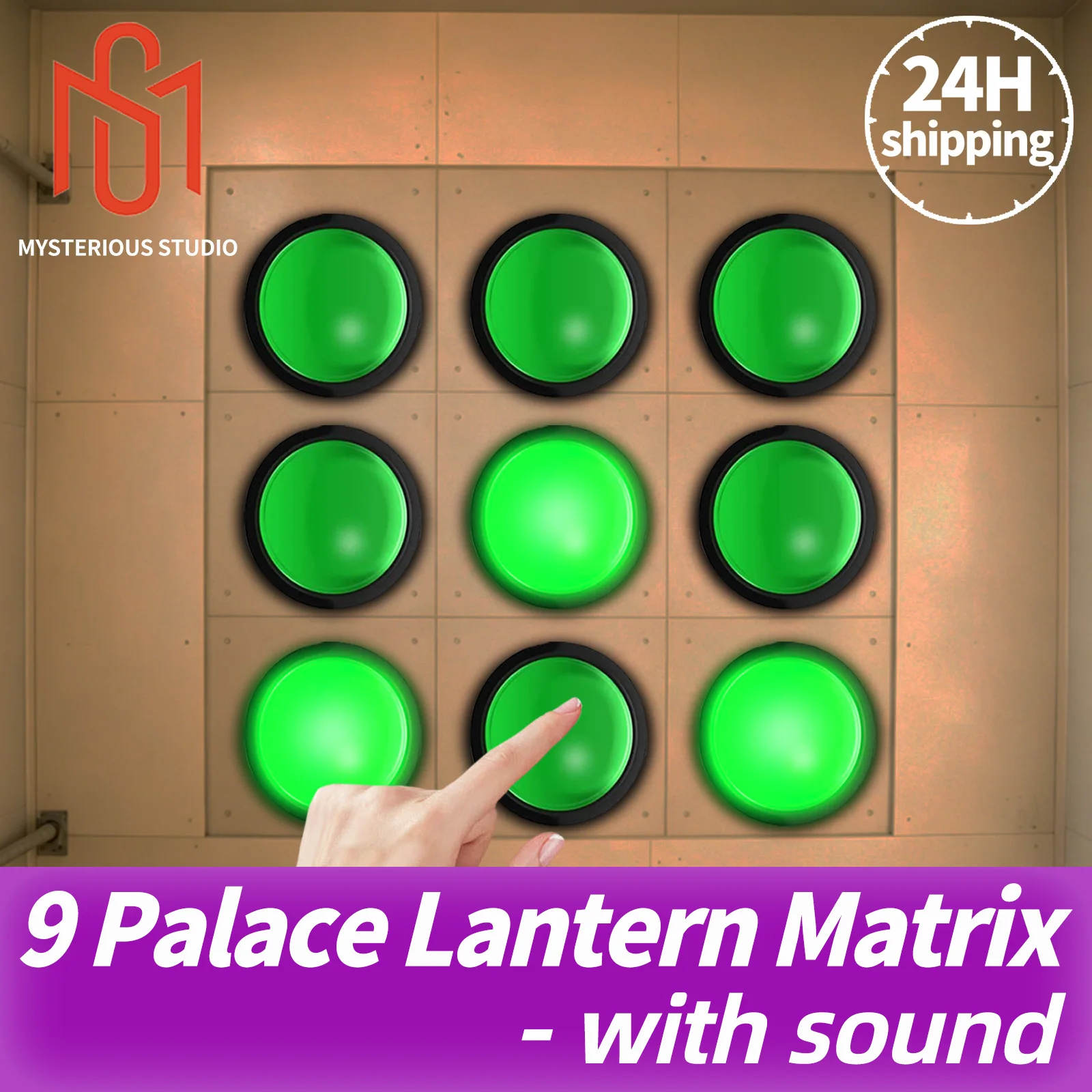 Mysterious Studio Escape Room Prop Escape Game Mechanism Props Electronic Puzzle superb 1987 GY 9 Palace Lantern Matrix Button
Mysterious Studio Escape Room Prop Escape Game Mechanism Props Electronic Puzzle superb 1987 GY 9 Palace Lantern Matrix Button