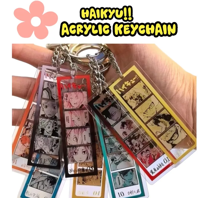 Haikyuu!! Cute 4-Cut Acrylic Keychain, High-Value Anime Bag Charm, Student Backpack Pendant, Anime Periphery Mini Decoration
Haikyuu!! Cute 4-Cut Acrylic Keychain, High-Value Anime Bag Charm, Student Backpack Pendant, Anime Periphery Mini Decoration