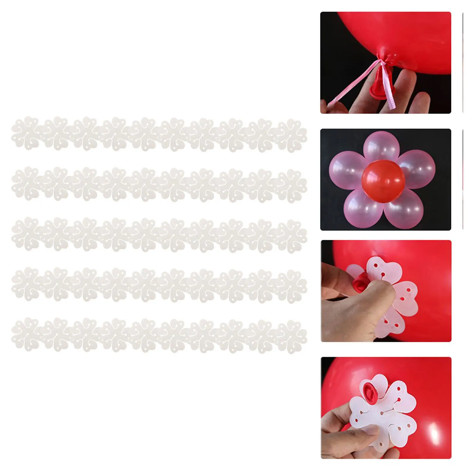 Plastic Garland Flower Balloon Clips Ties Fun Decoration Wedding Birthday Party Decor Festive Party Supplies
Plastic Garland Flower Balloon Clips Ties Fun Decoration Wedding Birthday Party Decor Festive Party Supplies