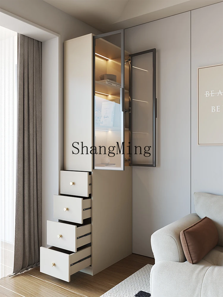 CL living room solid wood corner corner cabinet against the wall shelf storage cream wind does not take up space bookshelf
CL living room solid wood corner corner cabinet against the wall shelf storage cream wind does not take up space bookshelf