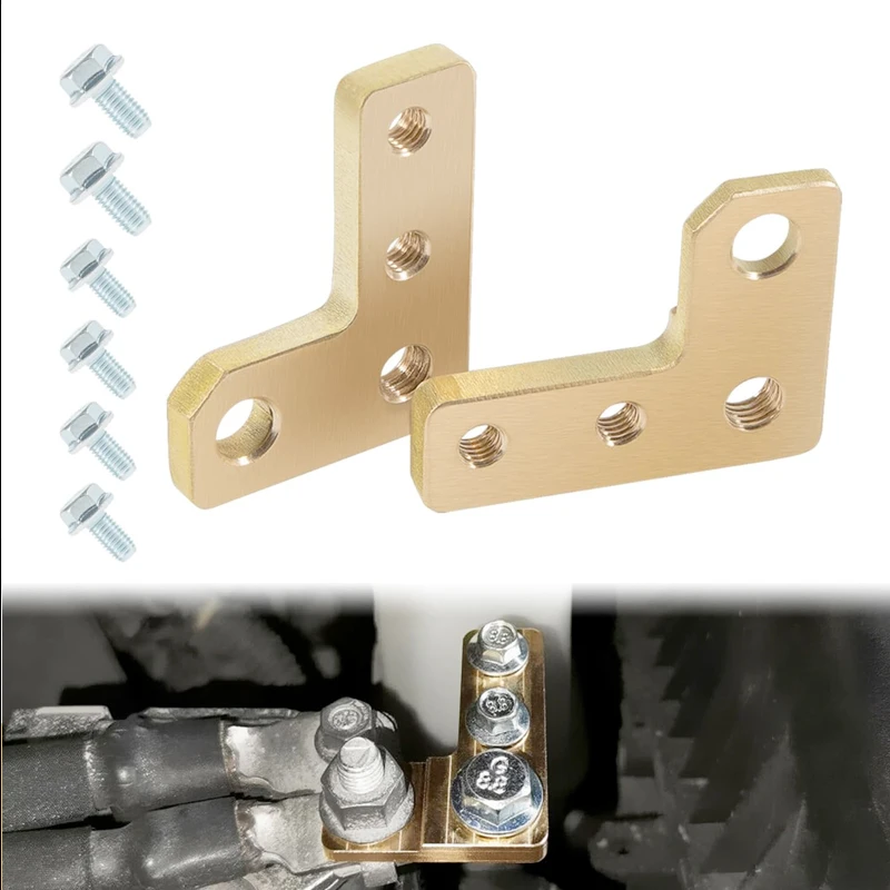 Copper Extreme Duty Battery Terminal Kit fit for Jeep Wrangler JL & Gladiator JT 2018 2019 2020 2021 2022 2023 2024 2025
Copper Extreme Duty Battery Terminal Kit fit for Jeep Wrangler JL & Gladiator JT 2018 2019 2020 2021 2022 2023 2024 2025