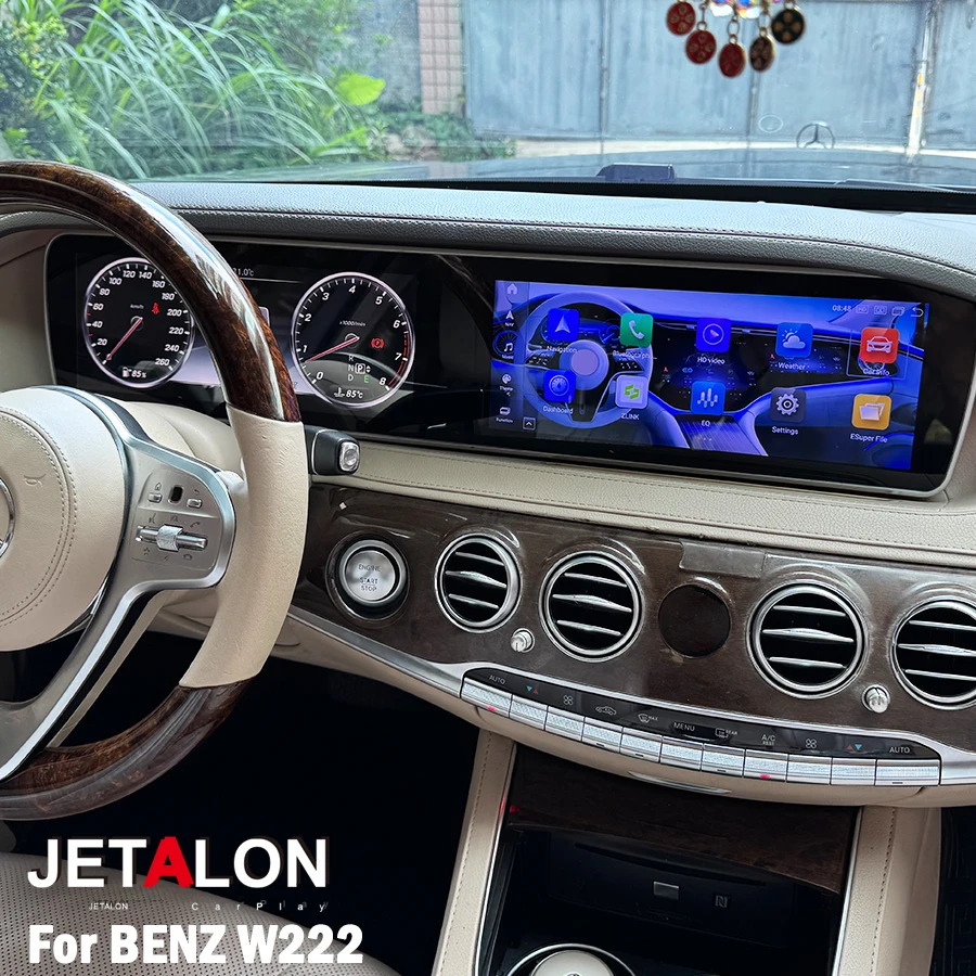 12.3inch Android 15 CarPlay Touch Screen Car Video Player For Mercedes Benz S-Class W222 2014-2017 NTG Navi DSP GPS Stereo
12.3inch Android 15 CarPlay Touch Screen Car Video Player For Mercedes Benz S-Class W222 2014-2017 NTG Navi DSP GPS Stereo